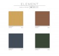 Keros Element 25x25 padlólap és falburkolat termékcsalád