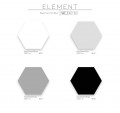 Keros Hexa Element 23x27 padlólap és falburkolat termékcsalád