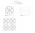 Keros Paris 25x25 padlólap és falburkolat termékcsalád