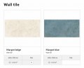 Domino Margot Blue 30x60 csempe és padlólap termékcsalád