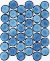 Intermatex Round Blue 30,4x26,3 mozaik