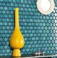 Intermatex Round Teal 30,4x26,3 mozaik